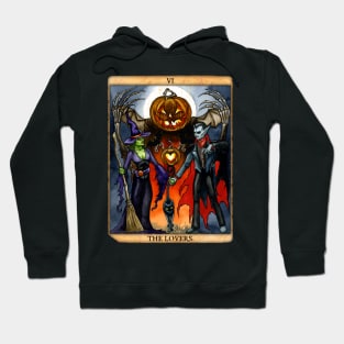 The Halloween Lovers Tarot Card Hoodie